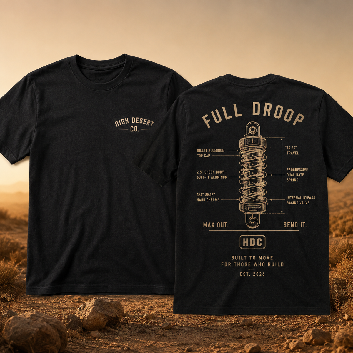 Full Droop | Premium Off-Road T-Shirt